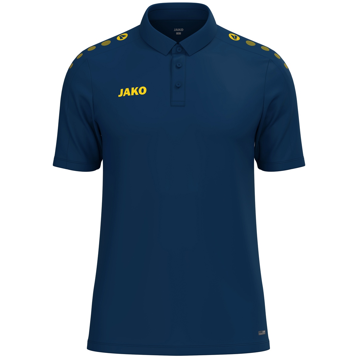 Polo JAKO One marine et citron Handball Pays Rochois