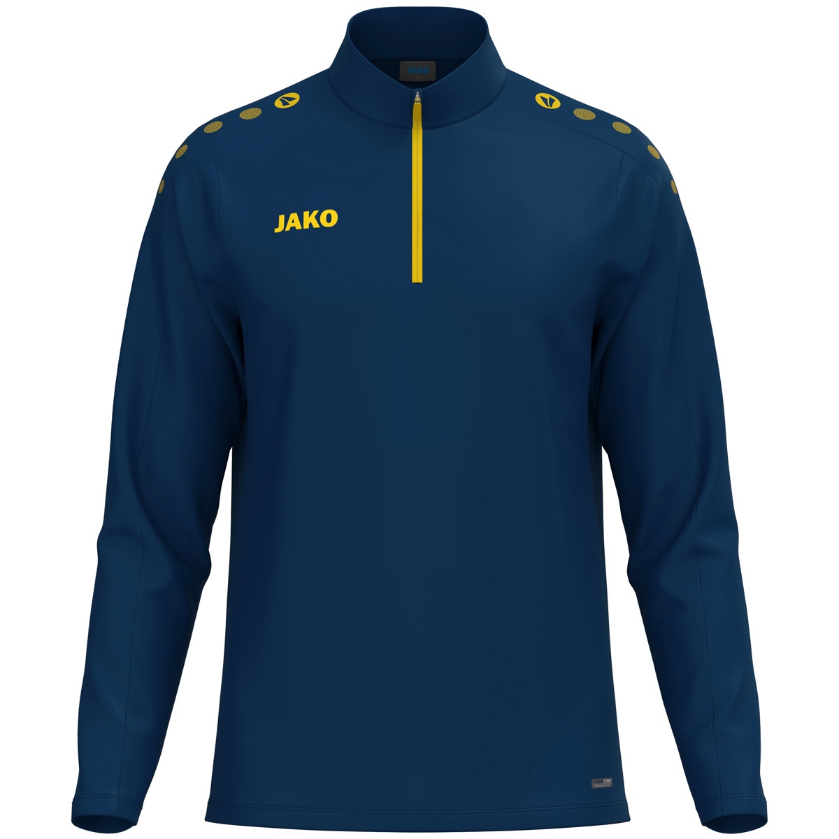 Sweat zippé JAKO One marine et citron Handball Pays Rochois